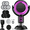 Purple-5, variant on Smoke Fan for Smoking Indoors,Desktop Smoke Purifier Fan,Portable Exhaust Fan,Rechargeable Adjustable Angle Smoke Trap,for Indoor Smoking,Cooking,RV,Office & Kitchen Use