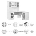 thumbnail image 3 of Bush Westbrook Bureau en L 60W avec Huche et Rangement - Bois d'Ingénierie, 3 of 9