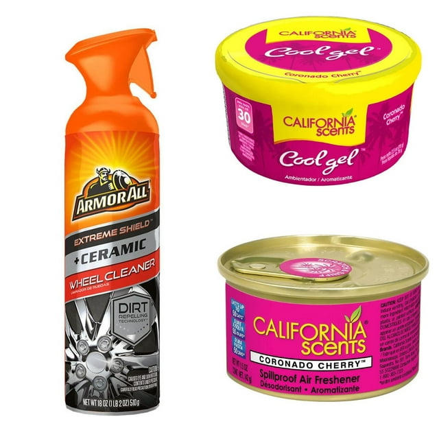 AROMATIZADOR EN CORCHO + GEL AROMATIZANTE + PROTECTOR RIN ARMOR ALL