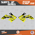 thumbnail image 4 of Kalair GFX Graphics Kit for Honda CRF50 (2013-2023) Surfs-up Series, 4 of 5
