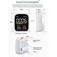 thumbnail image 4 of Portable Tuya WiFi Smart Temperature & Humidity PM2.5 Air Quality Monitor Indoor & Outdoor Universal, 4 of 5