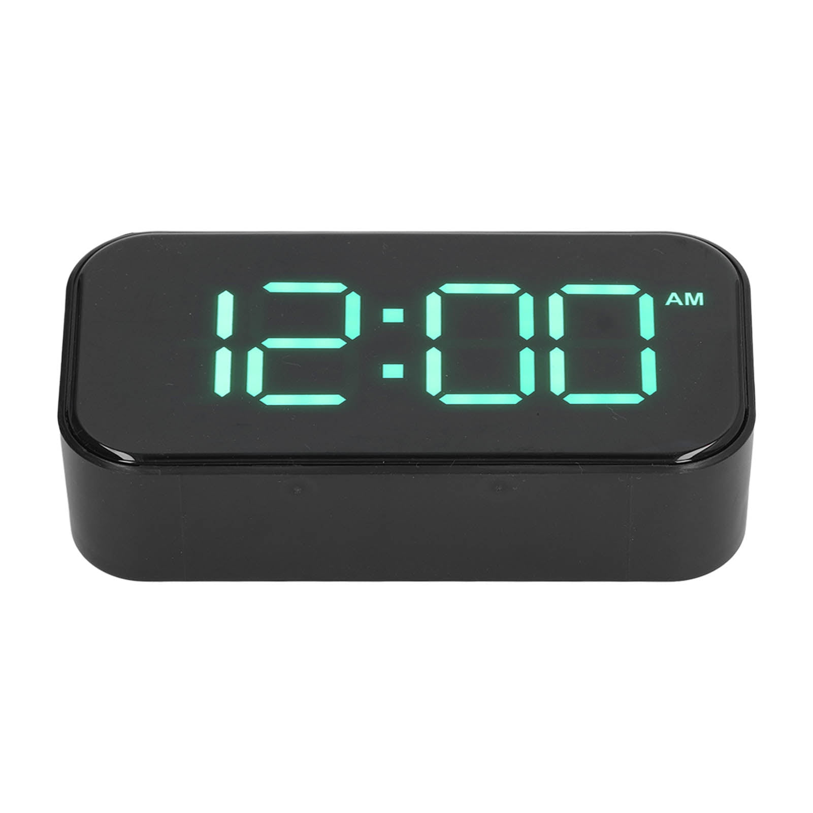 Digital Alarm Clock, Full Mirror Fashionable Mirror Bedroom Alarm