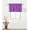 Purple, variant on Rs9 1-Piece Purple Swag Straight Insulated Foam Lined Blackout Rod Pocket Window Valance 38"Wx 18"L