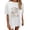 White, variant on Womens T Shirts Loose Workout Hide Belly Tunic 2025 Summer Summer Tops for Women 2025 Vacation Trendy Beach Shirt Sunshine White