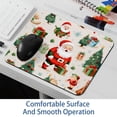 thumbnail image 6 of Christmas Square Printed Desk Mat Gaming Mouse Pad Non-Slip Rubber Bottom 8.3x9.8 Inch - Suitable for Office and Gaming, 6 of 6