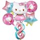 thumbnail image 1 of Conjunto de Globos de fiesta de Hello Kitty, Globos de aluminio con número rosa de 32 pulgadas, decoración de fiesta de cumpleaños para niños, Globos de helio para Baby Shower, 1 of 4