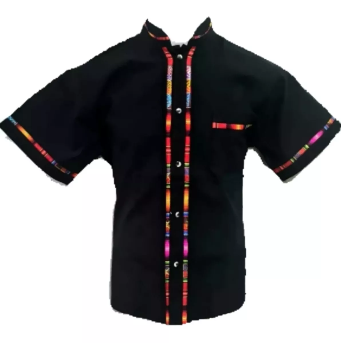 Camisa/guayabera Coralillo Artesanal Manga Walmart en línea