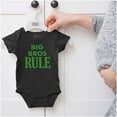 thumbnail image 5 of Big Brothers Rule Oldest Bro Funny Bodysuit Jumper Boys Infant Baby Brisco Brands 12M, 5 of 6