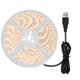 thumbnail image 2 of Lámpara Tira de luz LED Lámpara flexible Cinta de diodo Decoración Luz de fondo (Blanco cálido + 2 m) Ndcxsfigh Nuevos Originales, 2 of 8