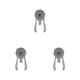 thumbnail image 1 of Soidarity Horquilla delantera manillar Headpost ajustable Quick Release Catcher Bike Head Tube Holder Binding fijación hebilla abrazadera Type1 NO1, 1 of 6