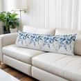 thumbnail image 2 of Blue Eucalyptus Body Pillow Covers 20"x60", Watercolor Spring Weeping Botanical Soft Brushed Microfiber Breathable Throw Pillow Covers, Decorative Pillowcase with Zipper for Couch Sofa Bedroom, 2 of 9