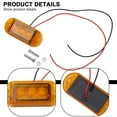 thumbnail image 2 of Bgsha Car LED Clearance Light Waterproof Side Marker Light DC 12-24V 2lines Universal Trucks Trailers Side Marker Lights Rear Lights, 2 of 9