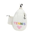 thumbnail image 3 of harper Tennis Racket Shoulder Bag Badminton Racquet Bag Portable Water Resistant Racket White, 3 of 10