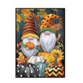 thumbnail image 3 of Kit de pintura artesanal 5d para adultos, Gnomo de otoño, arte de taladro completo, bordado de diamantes de imitación de cristal, punto de cruz, decoración de la pared del hogar, 3 of 5