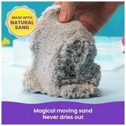 Kinetic Sand, Splash Starter Case with 6oz Color-Change Play Sand, 3 Tools & Molds