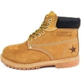 thumbnail image 2 of Men's Work Boots 6" Nubuck Leather Lug Sole Water Resistant Slip /Oil Resistant, 2 of 3