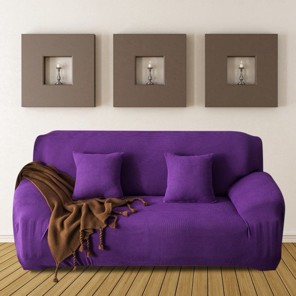 Waterproof Elastic Dustproof Slipcover Sofa Cover Cushion Protector (For Loveseat)