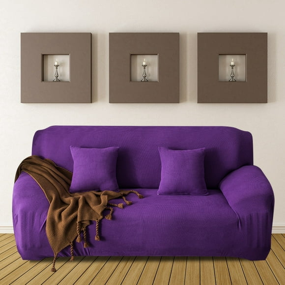 Waterproof Elastic Dustproof Slipcover Sofa Cover Cushion Protector (For Loveseat)