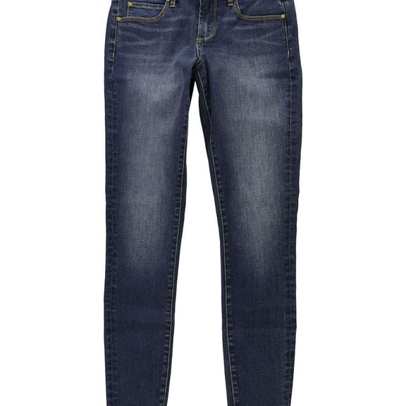 Articles of Society Womens High-Rise Skinny Fit Jeans, Blue, Juniors, 3