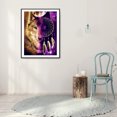 thumbnail image 3 of Cuadros Decorativos Kit de pintura de diamante 5D, atrapasueños de lobo DIY, taladro redondo completo, artes de mosaico Sywqhk Nuevos Originales, 3 of 9