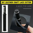 thumbnail image 1 of Awdenio Outil de Coupe de Bandes en Cuir DIY avec 3 Lames, 1 of 9