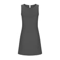 thumbnail image 5 of AherBiu Business Casual Dresses for Women Crewneck Sleeveless Stretch Elegant Ladies Office Work Short Dress, 5 of 6