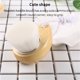 thumbnail image 2 of Cepillo Con Mango De Madera, Cepillo Facial De Limpieza Portátil Ligero Para Limpieza Facial, Masaje De Limpieza De Poros, Cepillo Facial Con Mango De Madera Vogacara CE002894-00, 2 of 6
