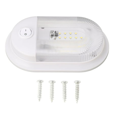 

Ceiling Dome Light 720LM Single Dome RV LED Ceiling Light with Switch for Trailer Camper 10 to 24V 4000-4500K