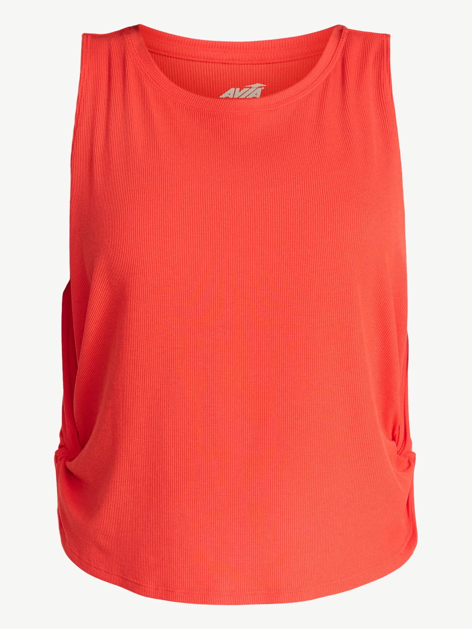 Avia Women's Side Knot Color Tank Top, Sizes XS-XXXL