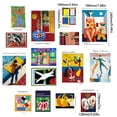 thumbnail image 3 of Etiqueta de la pared Arte Etiqueta de la pared Scrapbooking Tarjeta de póster de bricolaje para la decoración de la oficina en casa, Tipo 4 Advancent HA003659-04, 3 of 6