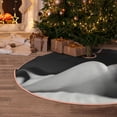 thumbnail image 5 of Fotbe Black White Fluid Sculpture Pattern Christmas Tree Skirt, Tree Skirts Plush Christmas Decorations, Christmas Tree Skirts Xmas Decorations Holiday Party Decor-30", 5 of 6