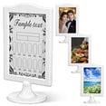 thumbnail image 1 of GAXIRE 4Pcs Tablephoto Frame with Double Sided Display for Home and Office in Simple Nordic Style, 1 of 6