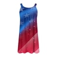 thumbnail image 6 of Hwmodou Women Dresses Summer Beach Daily Dress Sleeveless Vacation Simple Printed Casual Seaside Vacation Mini Dress Seaside Ladies Sundress, 6 of 6