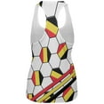 thumbnail image 2 of World Cup Belgium Soccer Ball All Over Womens Work Out Tank Top Multi X-LG, 2 of 2
