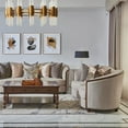 thumbnail image 2 of Jennifer Taylor Home 16" Moderne Cristal Accent Table Lampe Or, 2 of 3