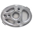 thumbnail image 5 of Inflatable Floating Drink and Snack Holder for Pools and Hot Tubs Gray, 5 of 5