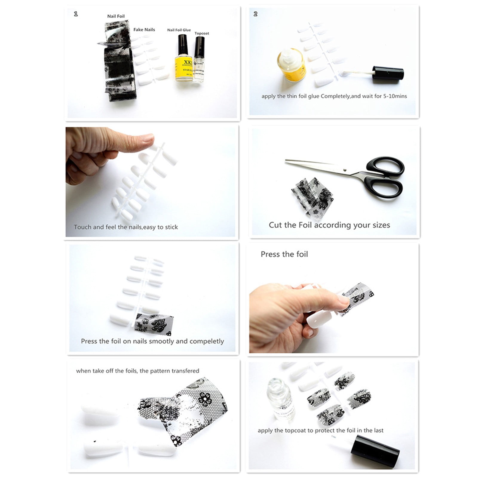 Small Nail File Shiny Nail Buffer Nail Remover Bowl Back Nail File 100/180 Grit Nail Salon 4 Way Nail Buffer Stick Practice Nail Tips Glass Nail File Nail Acrylic Brushes 6 Pro Nail