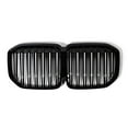 thumbnail image 4 of Astra Depot Glossy Black Double Line Kidney Grille For 2019-2021 BMW G07 X7 xDrive40i xDrive50i M50i Sport 4-Door, 4 of 6