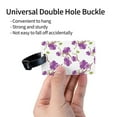 thumbnail image 3 of Luggage Tags for Suitcases, Fujiman Orchids Flowers Leather Bag Luggage Tags ID Label Tags Privacy Protection Travel Bag Labels, 3 of 6