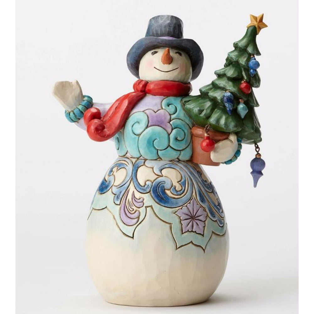 jim shore peanuts snowman