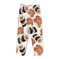 thumbnail image 5 of Haiem Sushi Roll Women's Pajama Pants Ultra Lightweight Pjs Bottoms Sleepwear Bottom Pants With Pocket Drawstring-X-Large, 5 of 9