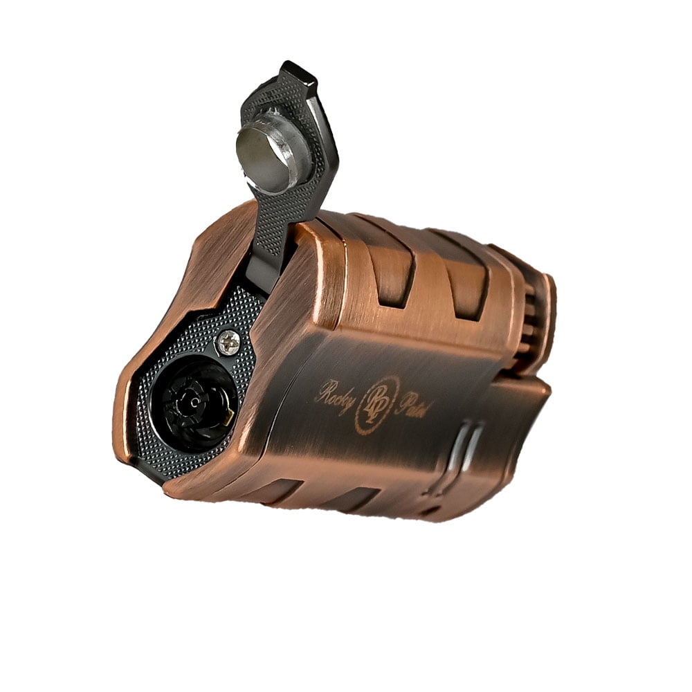 Rocky Patel Hex Triple Flame Cigar Lighter - Copper