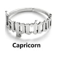 thumbnail image 1 of Fiudx Anillo de Acero Inoxidable, Elegante Diseño de Doce Letras, Detalles de Piedras Preciosas Brillantes, Accesorio de Moda Versátil, Regalo de Fiesta, Boda, Compromiso, Perfecto para Amigos y Cele, 1 of 2