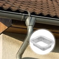 thumbnail image 2 of MOVTOTOP Outdoor Rain Gutter Outlet Gutter Drain Part Rain Gutter Adapter Gutter Accessory Rain Gutter Replacement Part Rain Gutter Raining Outlet, 2 of 7