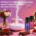 thumbnail image 2 of Date Night Home Fragrance Oil Set, 6 x 10ml Scented Oils with I Love You, Chocolate Fondue, Amber Romance, Strawberry Champagne, Secret Crush and Love Spell for Diffusers, Candles and DIY Proj, 2 of 8