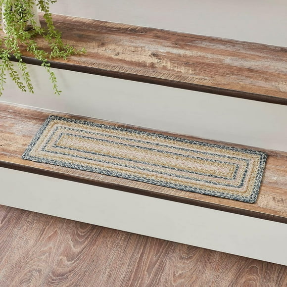 VHC Marques Kaila Marche d'Escalier en Jute Rect Latex 8.5x27