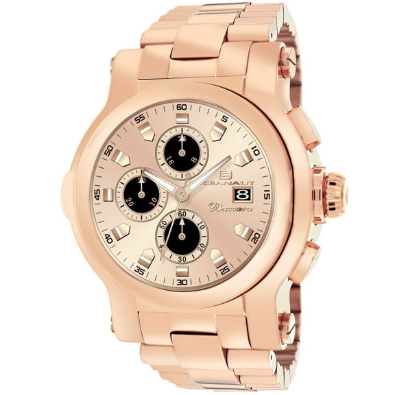 Oceanaut Men's Baccara XL Rose Gold Dial Watch - OC0825