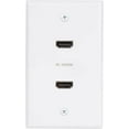 thumbnail image 3 of Buyer’s Point 2 Port 8K HDMI Wall Plate 8K 60Hz and 4K 120Hz (White Kit) (2 Pack), 3 of 5