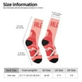 thumbnail image 2 of Cauagu Gnomes Hold The Letters LOVE Print Crew Socks for Women and Men,Adult Athletic Running Socks 1-Pair Sports Socks Work Gear Socks with Moisture Wicking, 2 of 6