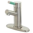 thumbnail image 2 of Kingston Brass Green Eden Single Handle Lavatory Faucet with Cover Plate Chrome, 2 of 2